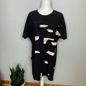 Eve Gravel Shift Dress